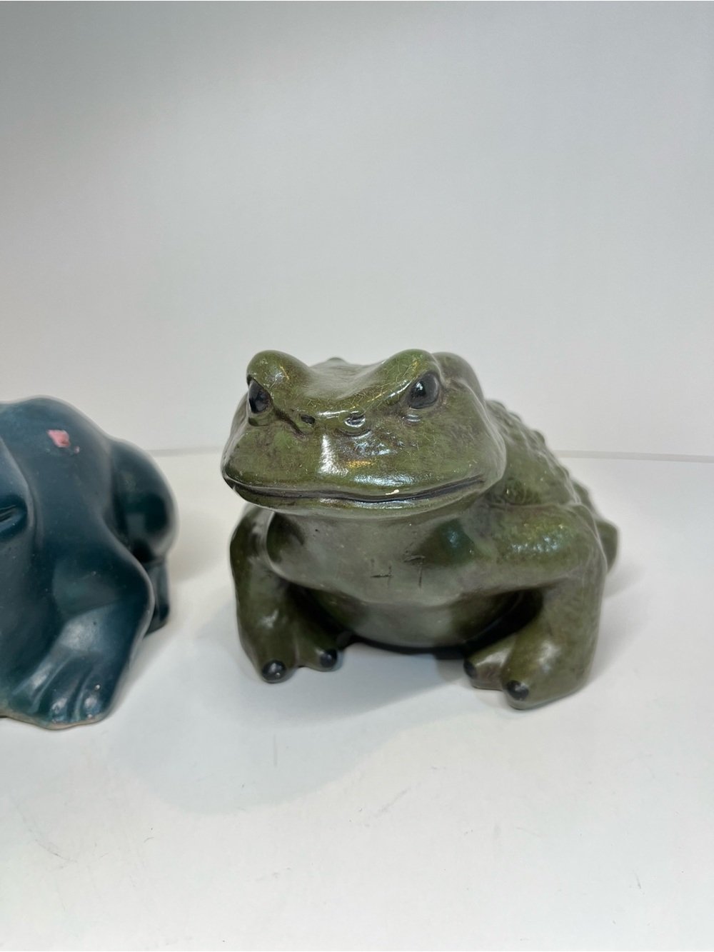 Vintage Arnels Ceramic Frog Toad Lot Garden Home Decor 80s Whimsical Boho MCM - Picture 3 of 16